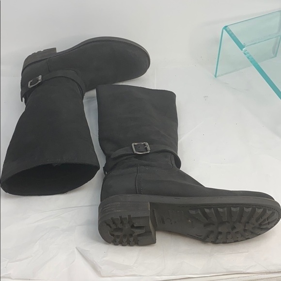 La Canadienne Sz 8 Silvana Suede Waterproof Lug Pull On Boots - Picture 2 of 11